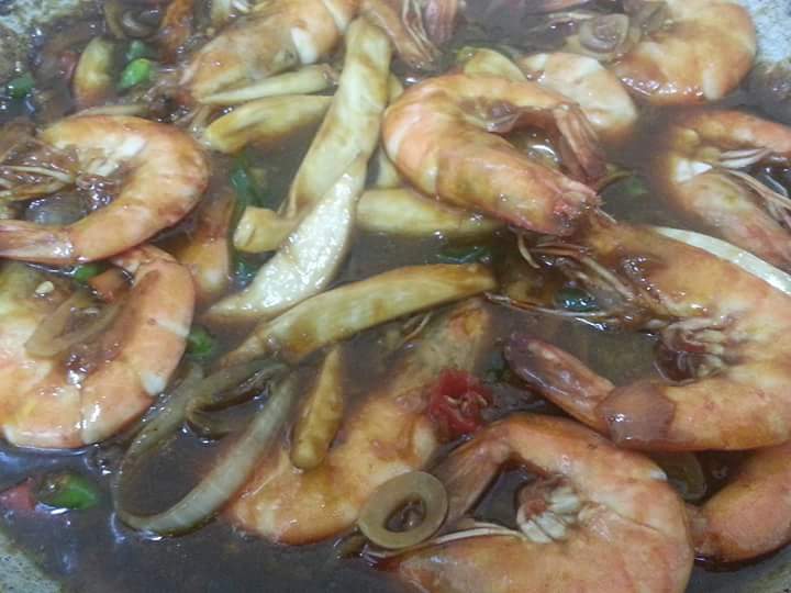 Resepi Udang Goreng Kicap Suriaamanda Suria Amanda