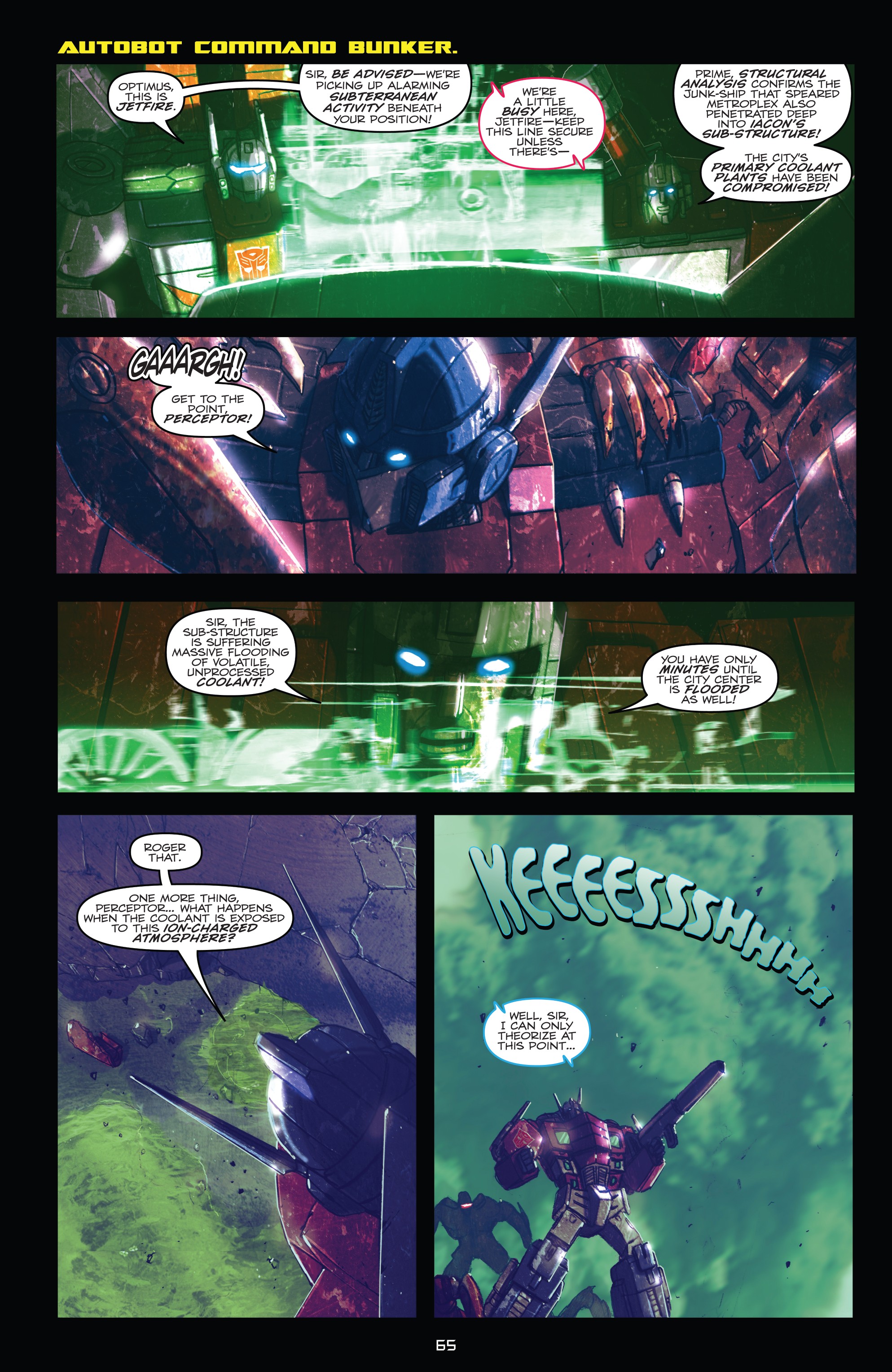 Read online Transformers: The IDW Collection Phase Two comic -  Issue # TPB 5 (Part 1) - 64