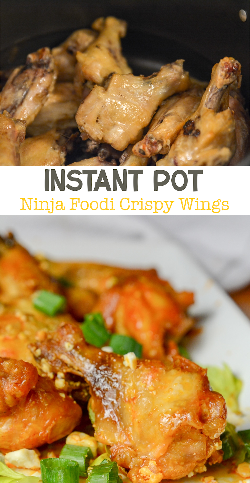 Instant Pot or Ninja Foodi Crispy Wings EAT