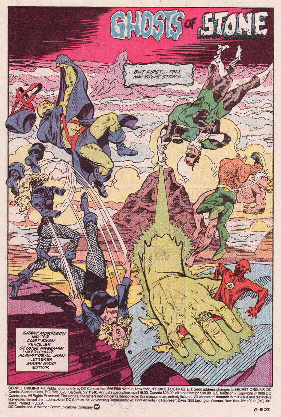 Read online Secret Origins (1986) comic - Issue #46 - 2