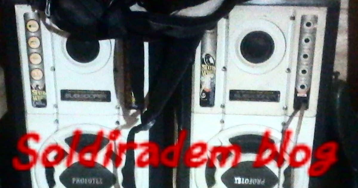 Cara Mengatasi Speaker Aktif Serak Soldiradem Blog