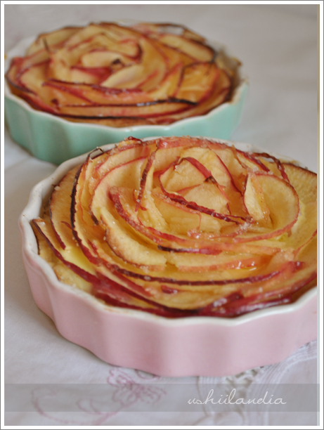 tarta apple rose