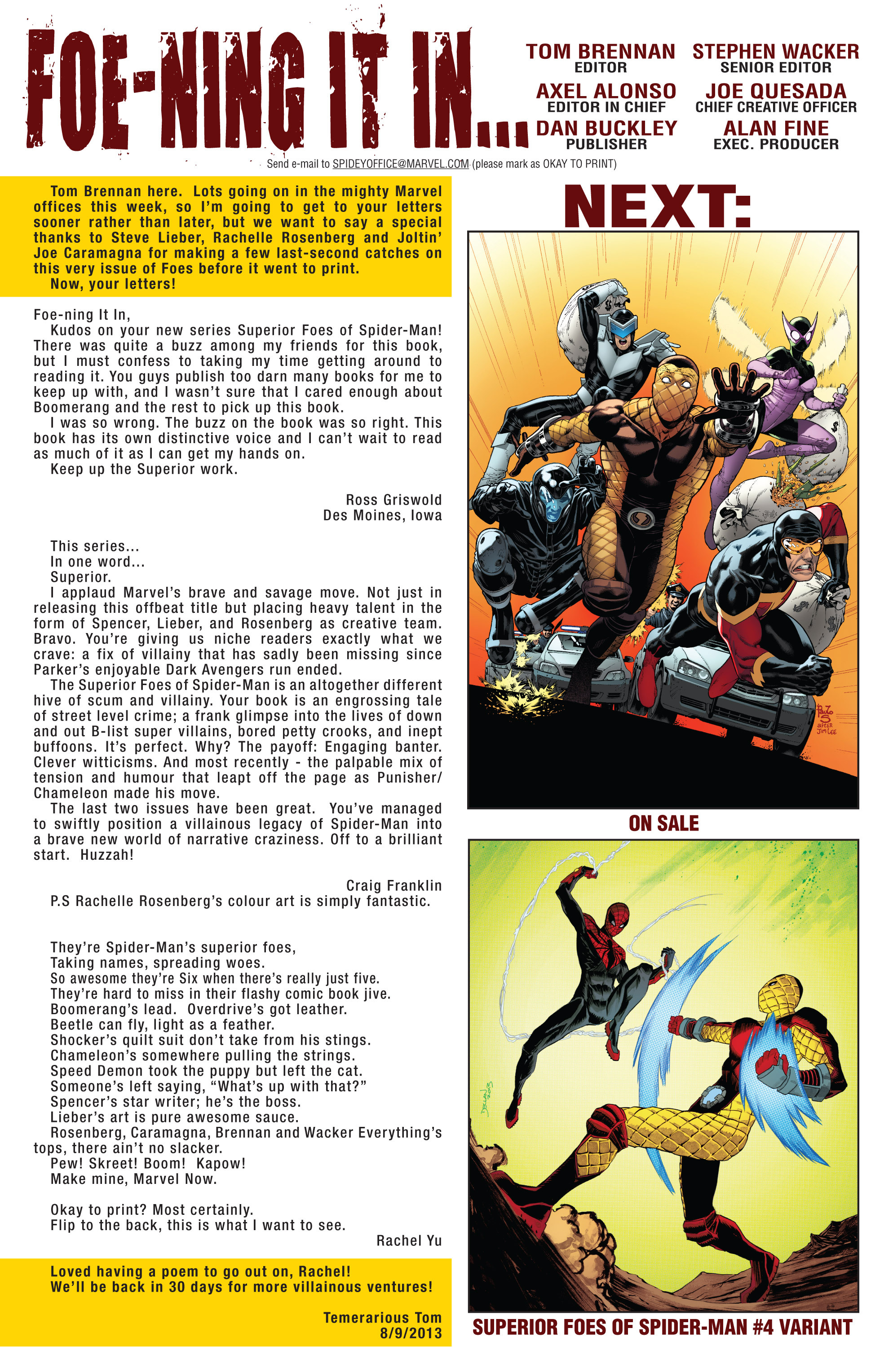 The Superior Foes of Spider-Man issue 3 - Page 23