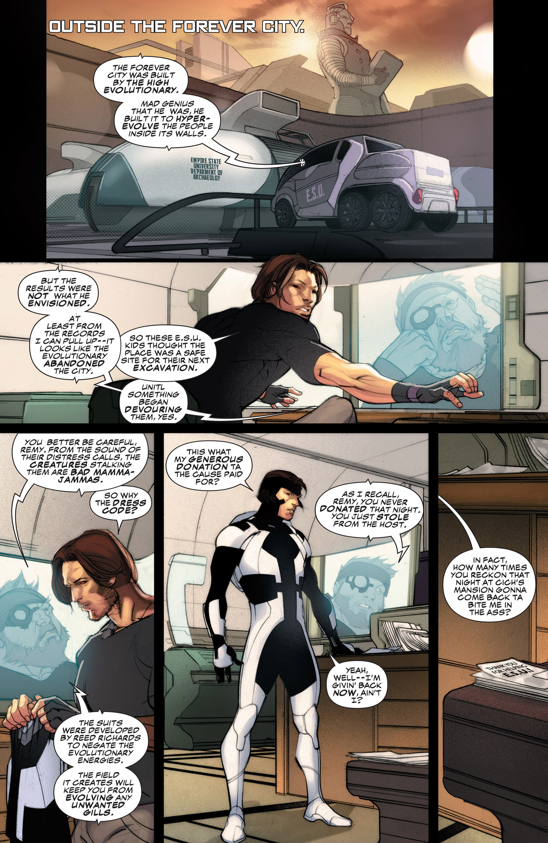Read online Gambit (2012) comic -  Issue #8 - 3