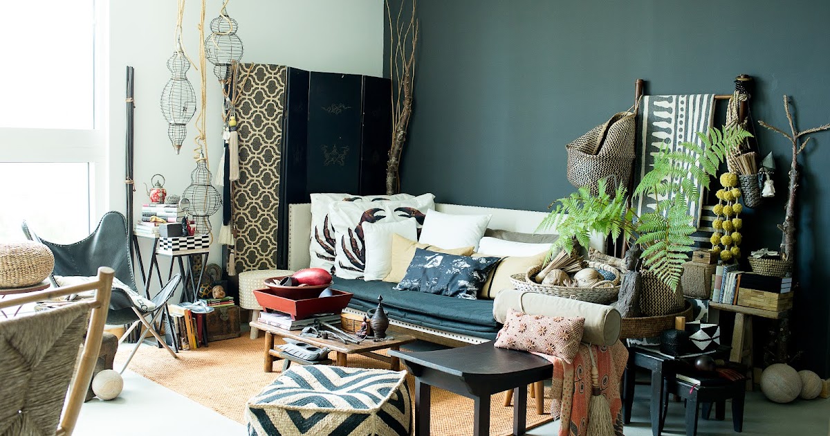Trang trí phòng afro boho decor Với phong cách đa sắc tại nhà