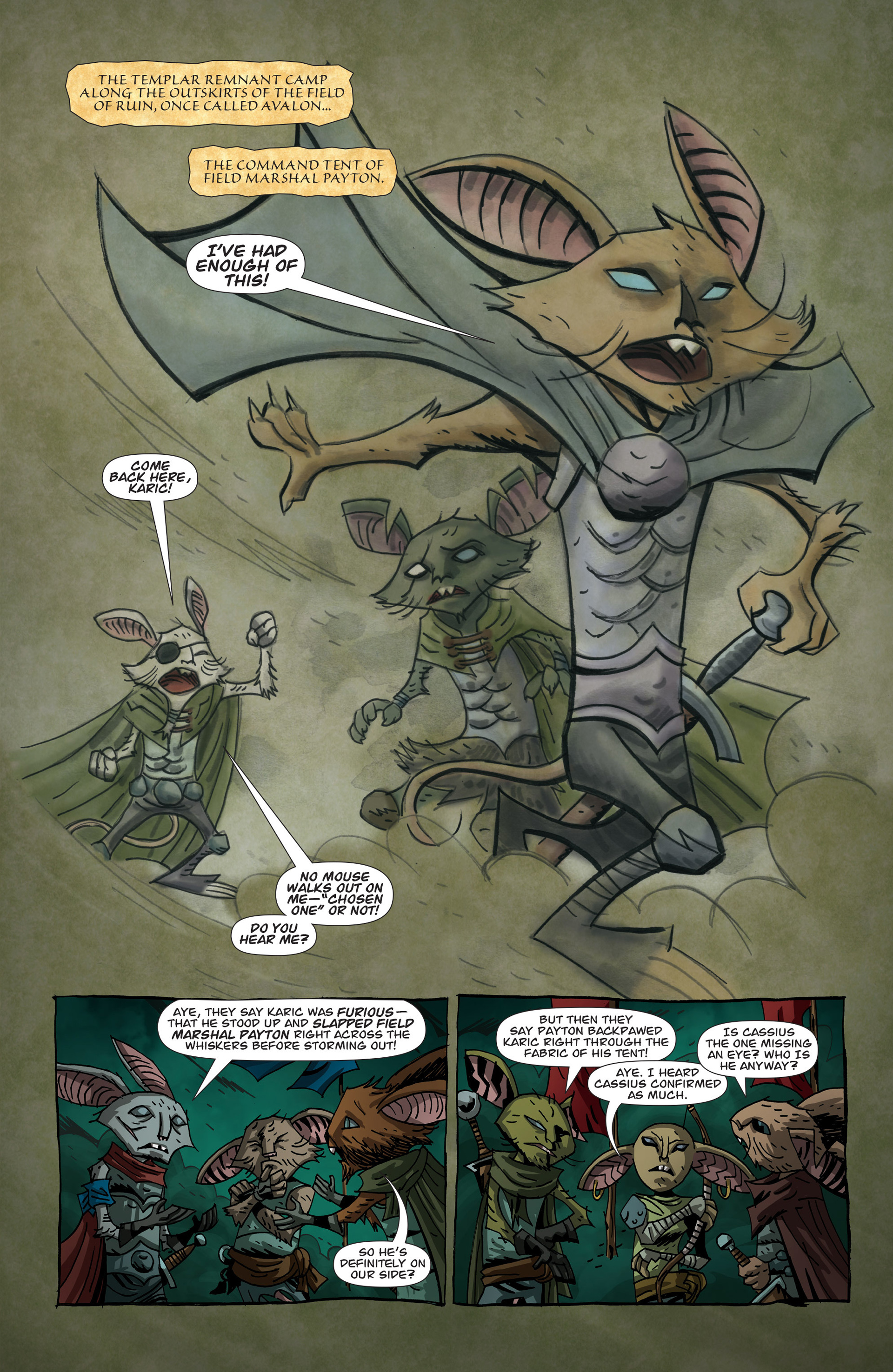 The Mice Templar Volume 4: Legend issue 11 - Page 3