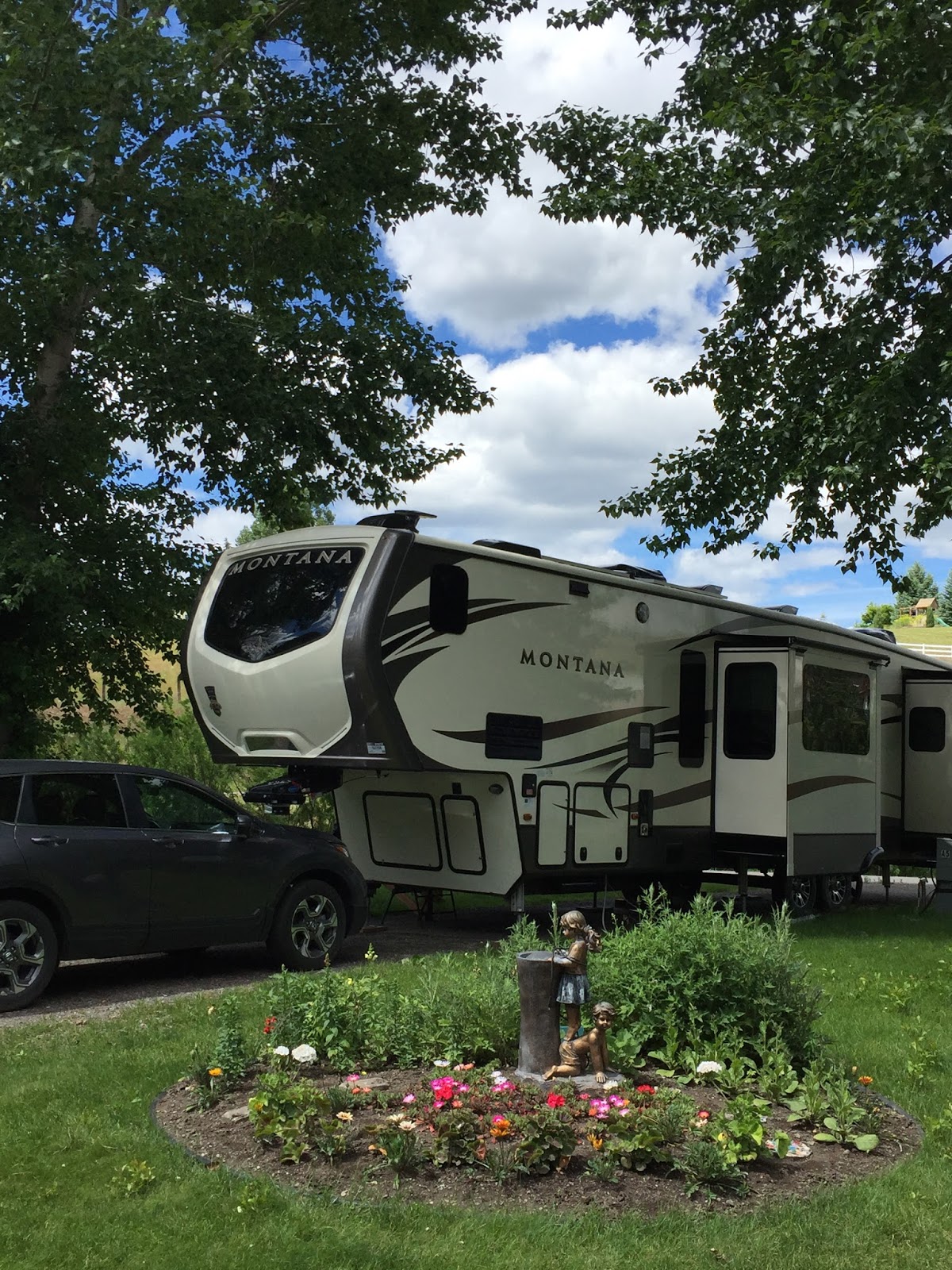 BLUE SKY AHEAD Jim & Mary's RV Park, Missoula, MT