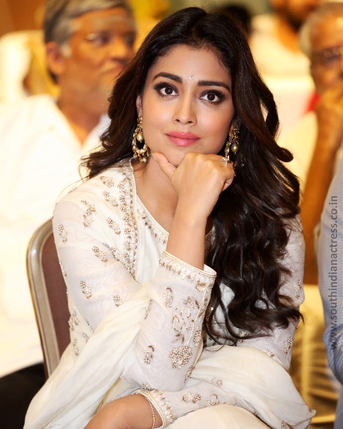 Shriya Saran at Gayathri Movie Audio Launch