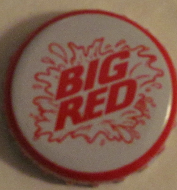 super cool bottle caps: big red