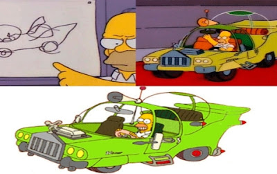 Carlos Rallo Badet, Homer Simpson, diseño, coches, prototipo