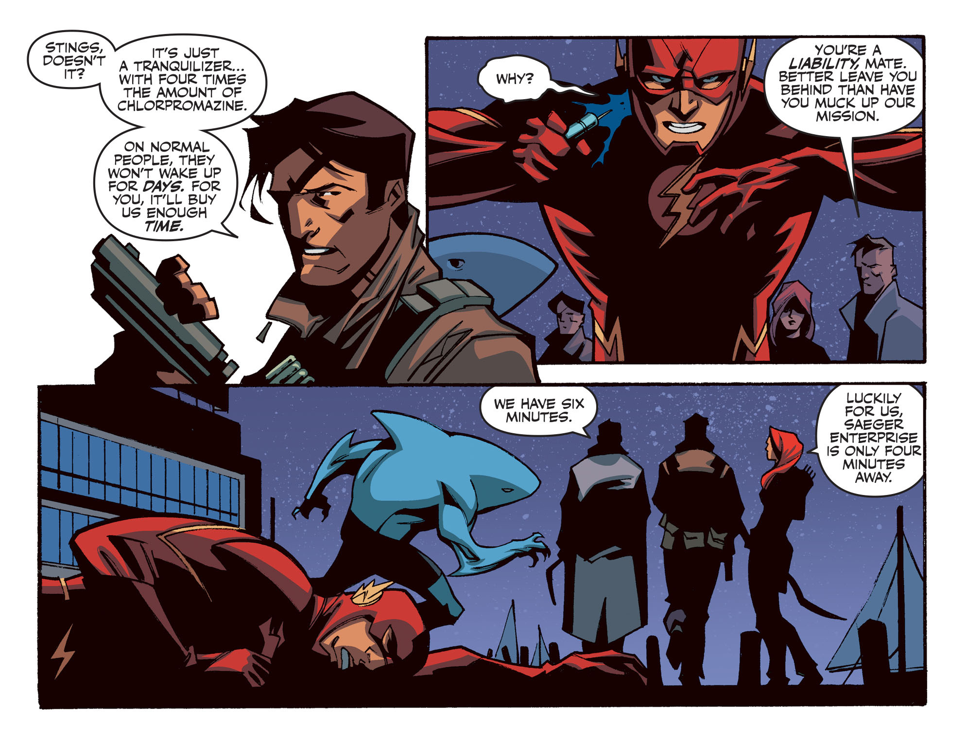 The Flash: Season Zero [I] issue 18 - Page 10