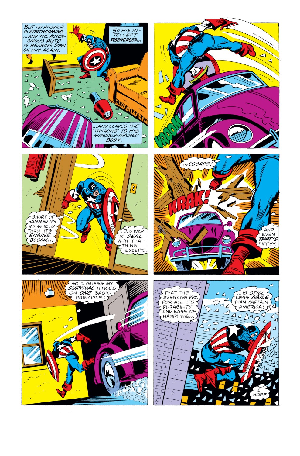 Captain America (1968) Issue #222 #136 - English 4