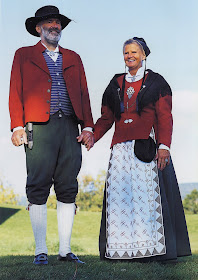FolkCostume&Embroidery: Overview of Norwegian costume, part 4 The North