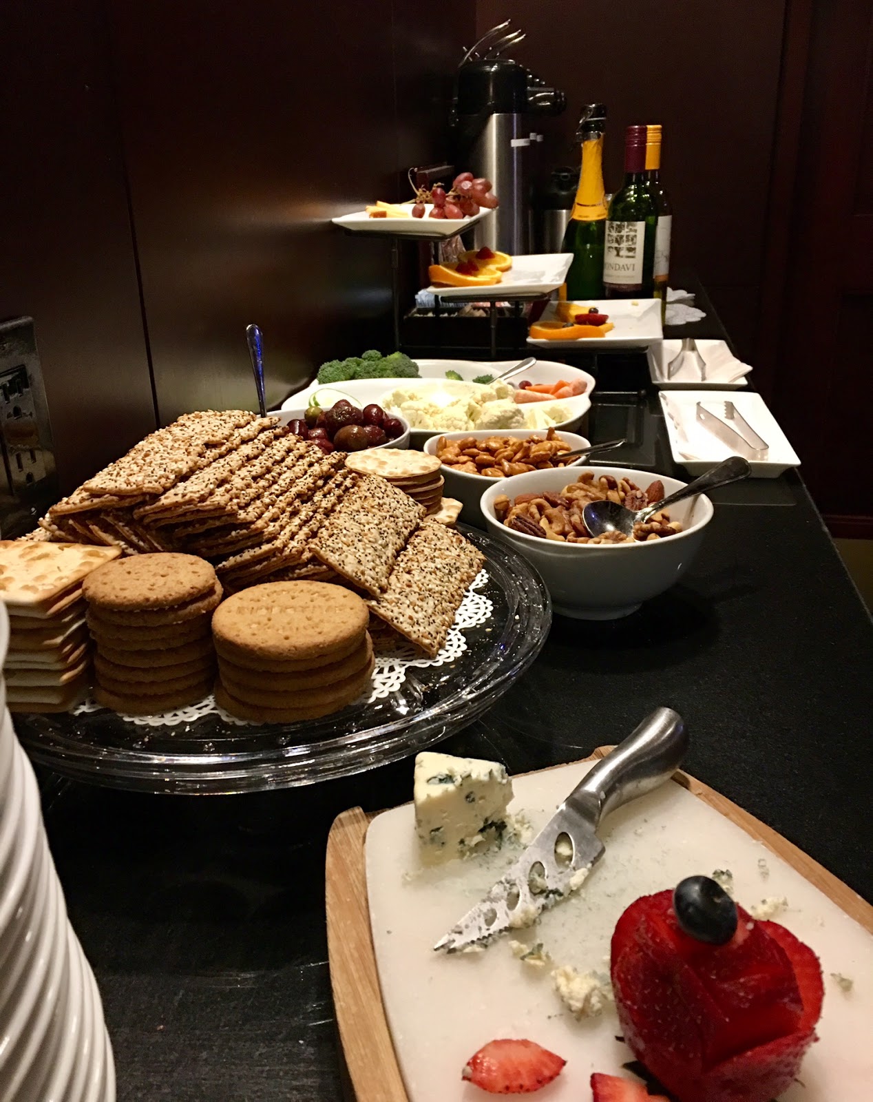 Library Hotel New York Wine and Cheese Reception