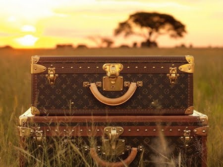 Decorating with vintage Louis Vuitton trunks | T A N Y E S H A