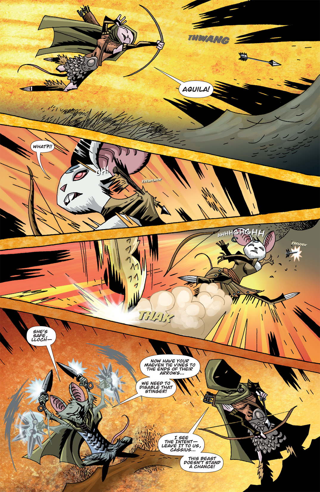 Read online The Mice Templar Volume 2: Destiny comic -  Issue #6 - 17