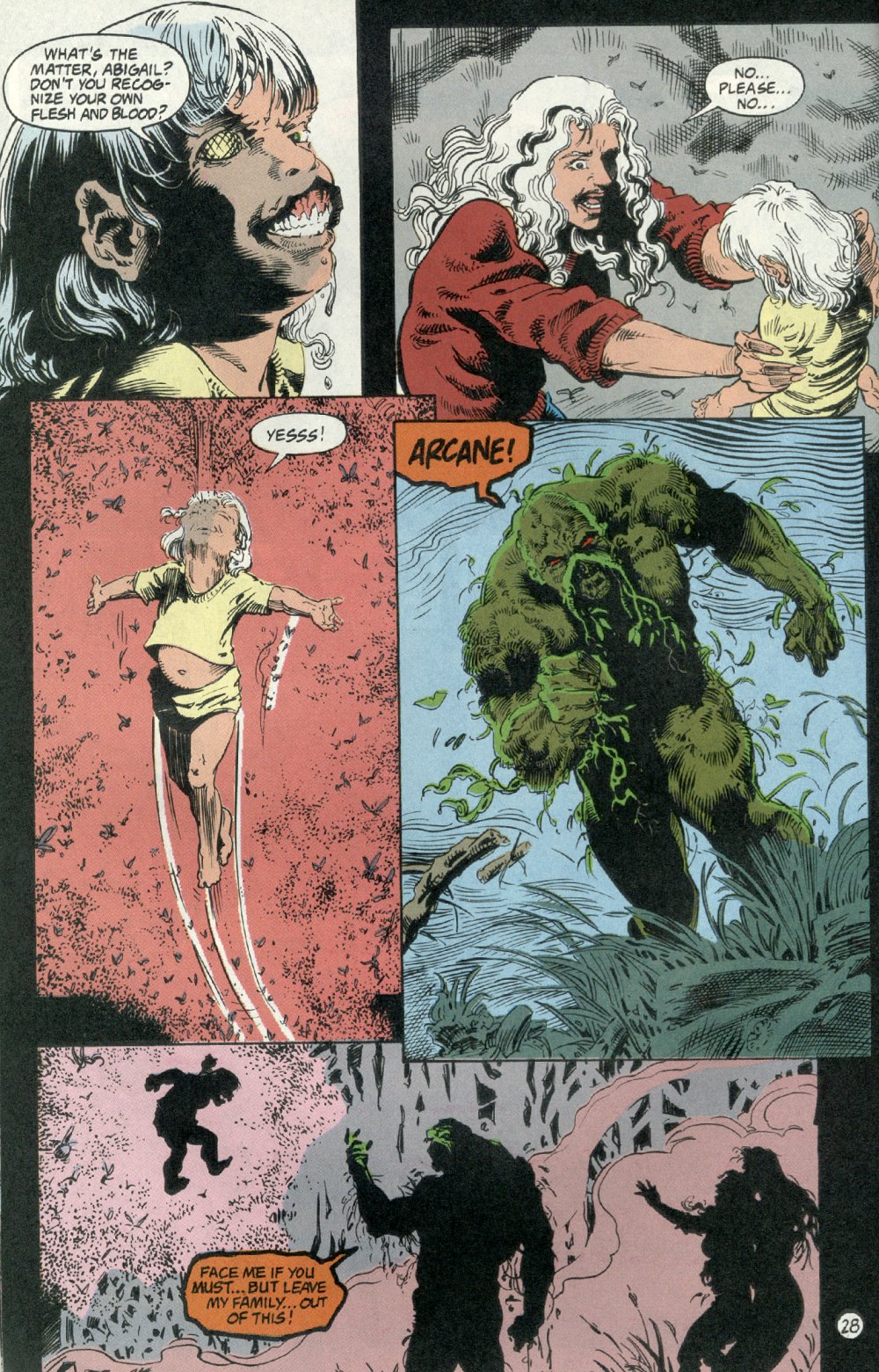 Swamp Thing (1982) Issue #125 #133 - English 29
