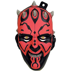 wars star masks darth maul mask printable pvc horror sith lord