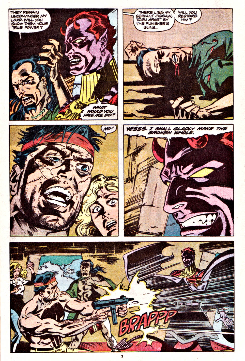 The Punisher (1987) Issue #40 - Jigsaw Puzzle #06 #47 - English 4