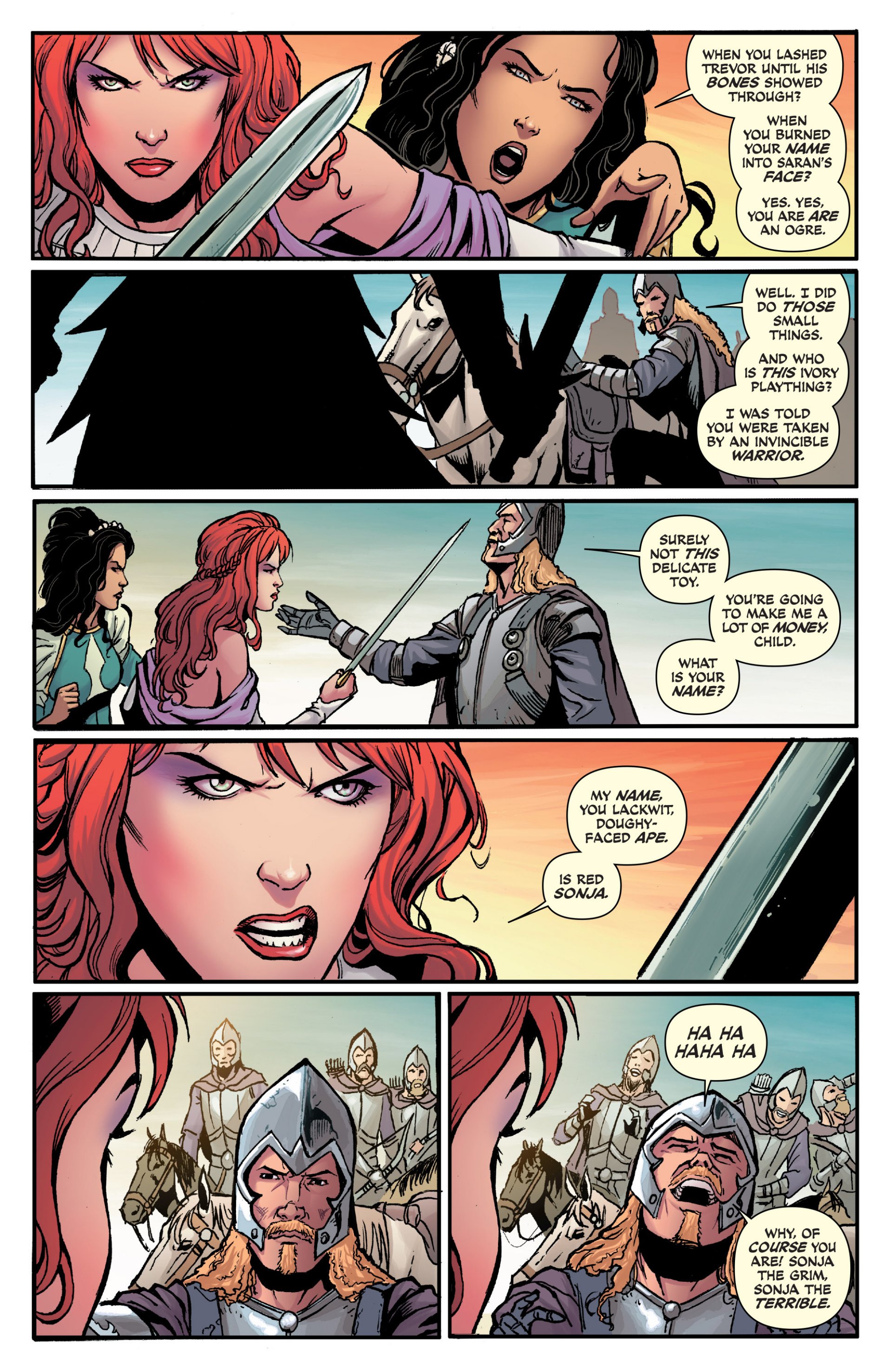 Read online Red Sonja (2013) comic -  Issue #9 - 18