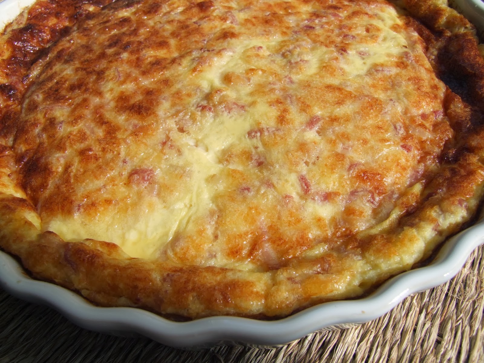 COOKING JULIA : QUICHE LORRAINE SANS PÂTE