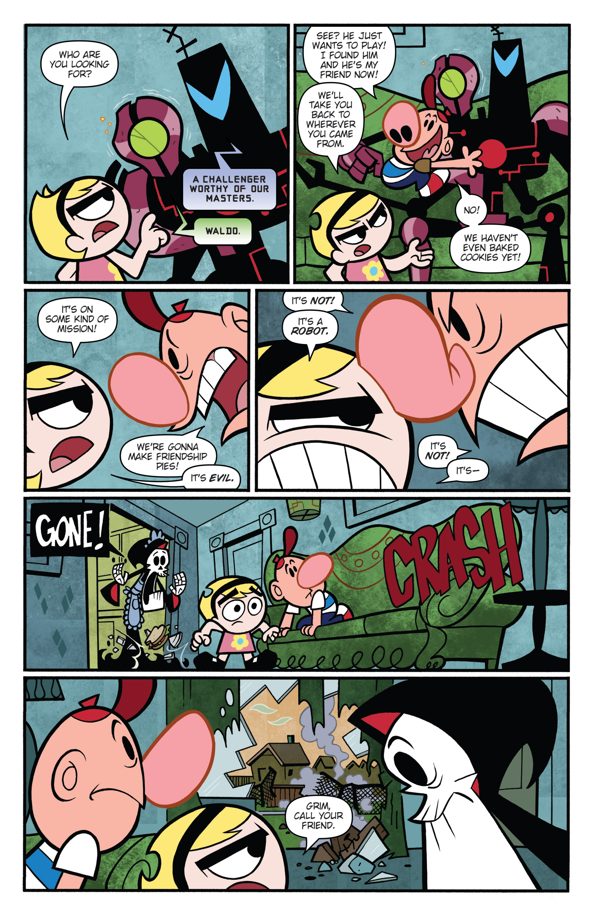 Read online Super Secret Crisis War! comic -  Issue # _Special - The Grim Adventures of Billy and Mandy - 10
