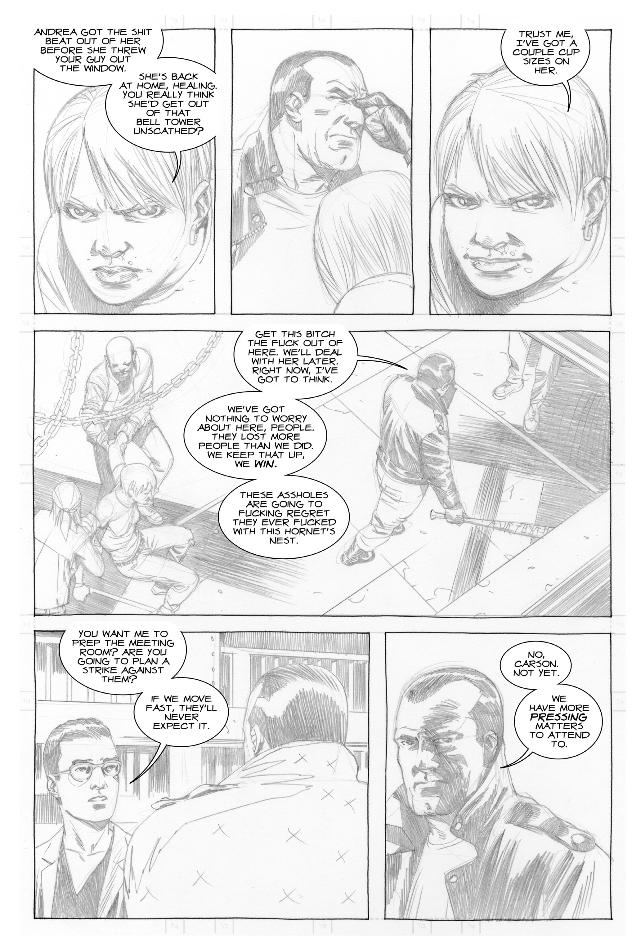 The Walking Dead issue All Out War Artist Proof Edition - Page 50