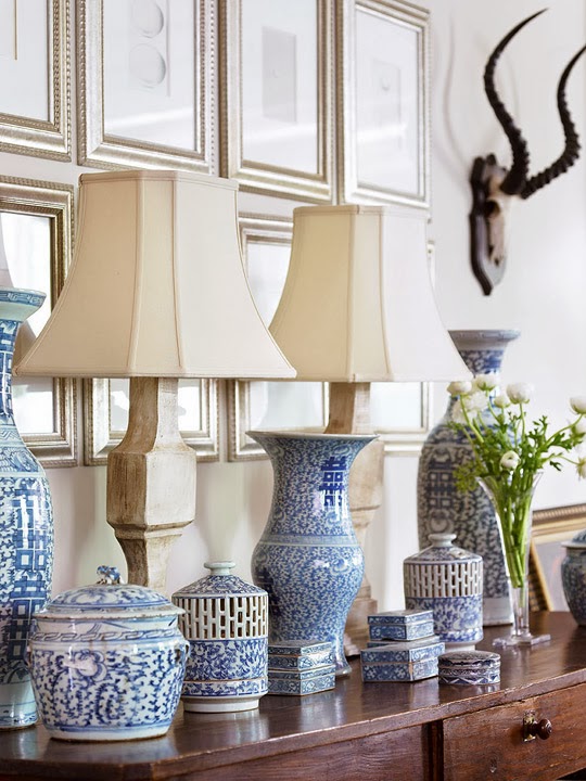 Turquoise, Tulips and Bliss Tuesday's Treasure Ginger Jars