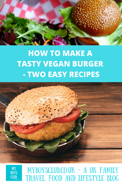 How to make a vegan burger - two easy recipes