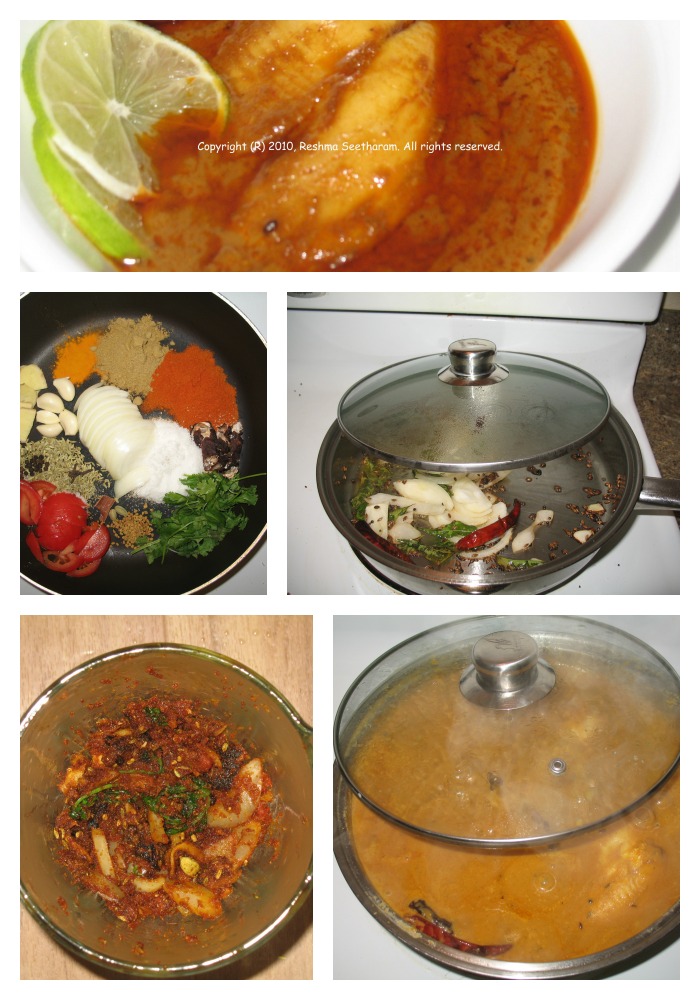 Fish curry South Indian style