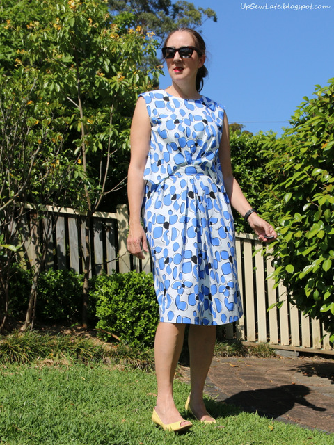 Up Sew Late: Vogue 1501: The Birthday Dress