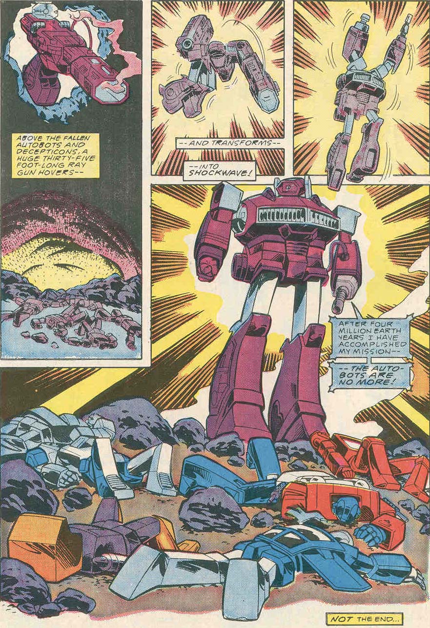 Read online The Transformers (1984) comic -  Issue #4 - 23