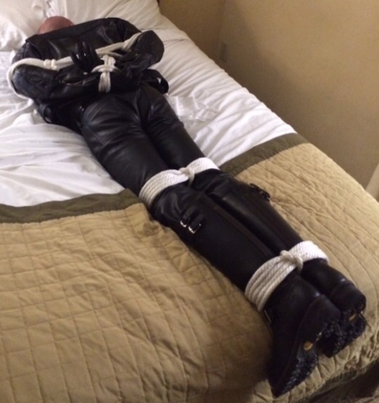 Leather Boots Bondage 99