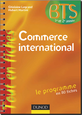 Livre : Commerce international - BTS