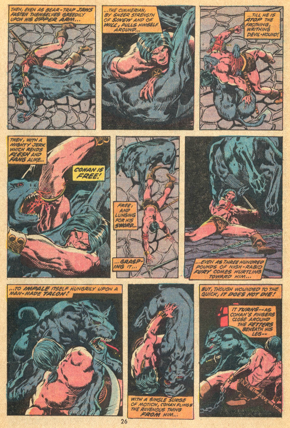 Read online Conan the Barbarian (1970) comic -  Issue #20 - 17