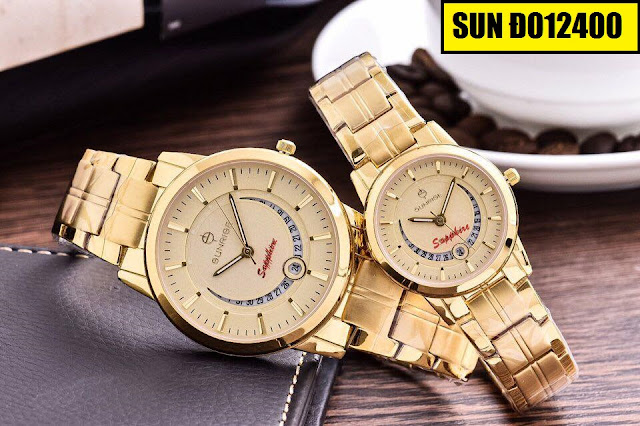 Đồng hồ cặp đôi Sun Đ012400 Đồng hồ cặp đôi Sun Đ012400