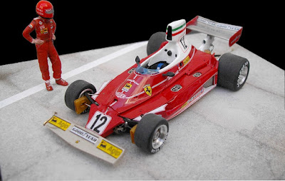 FERRARI 312T WC 1975 Niki Lauda  kit: Tameo WC75 amélioré