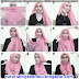 Tutorial Cara Memakai Jilbab Segi Empat