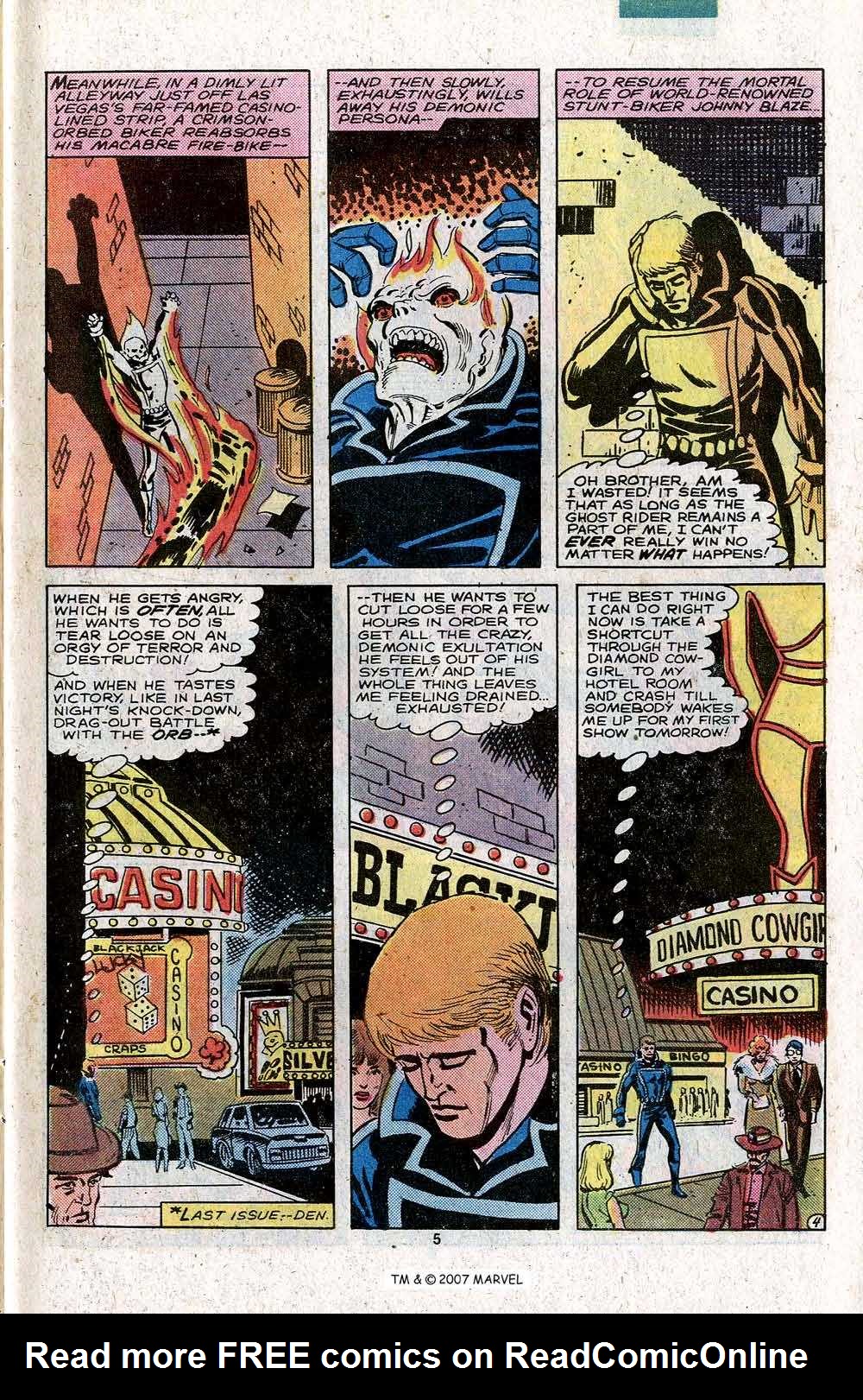 Read online Ghost Rider (1973) comic -  Issue #55 - 7