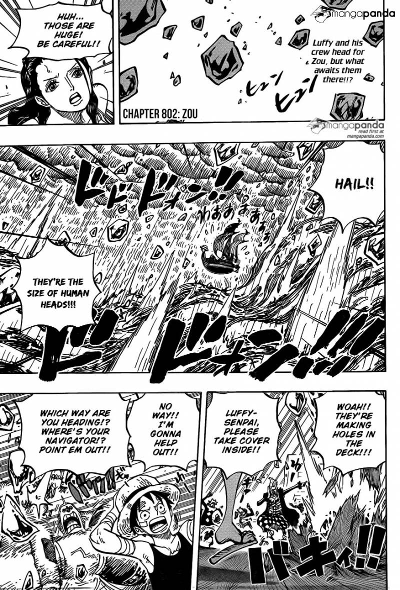 One Piece Ch 802: Zou