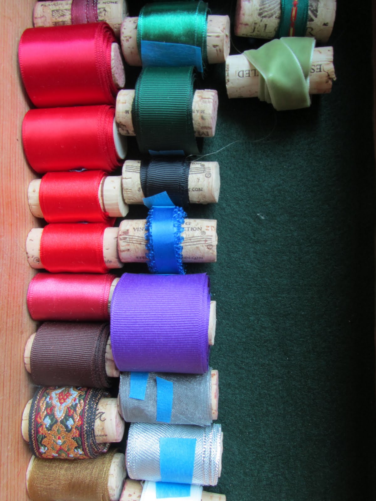 Connecting Pieces: Tip - How to Manage Scrap Ribbon