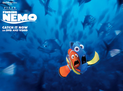 Disney Animals "Nemo, Dory, Turtle, and Friends" Character Picture