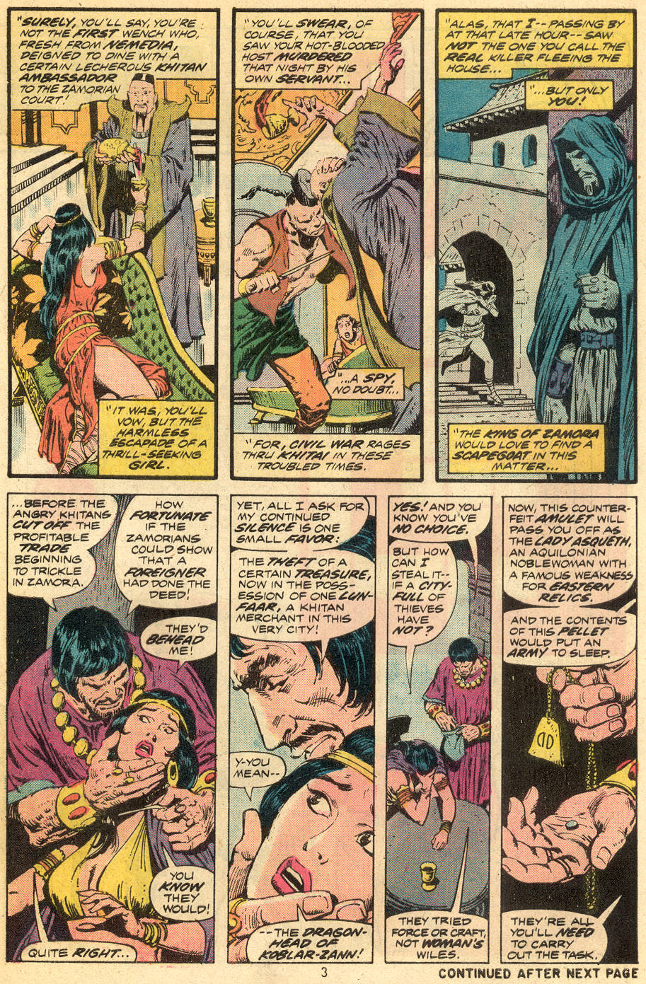 Read online Conan the Barbarian (1970) comic -  Issue #42 - 4