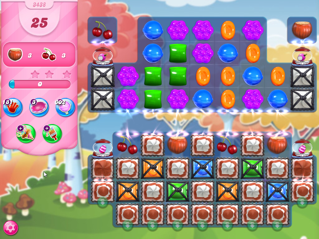Candy Crush Saga level 3438 Candy Crush Saga level 3438