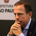 DORIA TEM QUEDA DE 10 PONTOS PERCENTUAIS NA APROVAÇÃO DO SEU GOVERNO E NEGA SER CANDIDATO EM 2018
