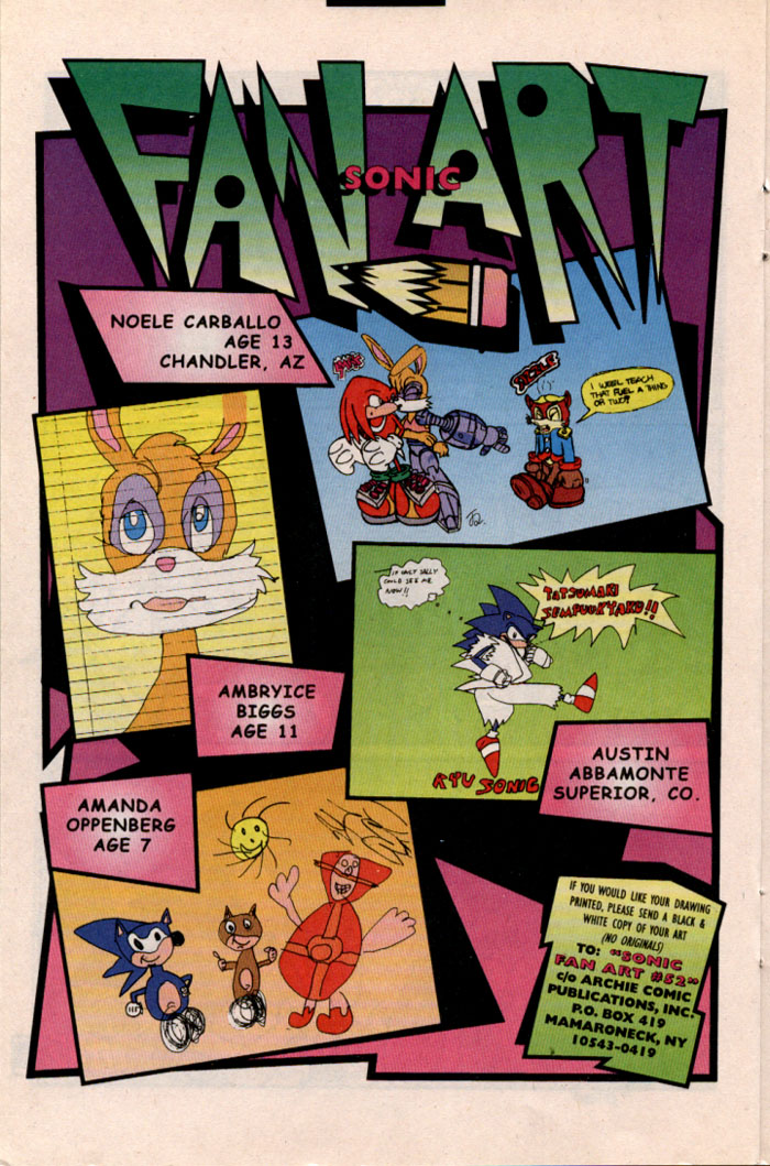 Sonic The Hedgehog (1993) issue 52 - Page 20