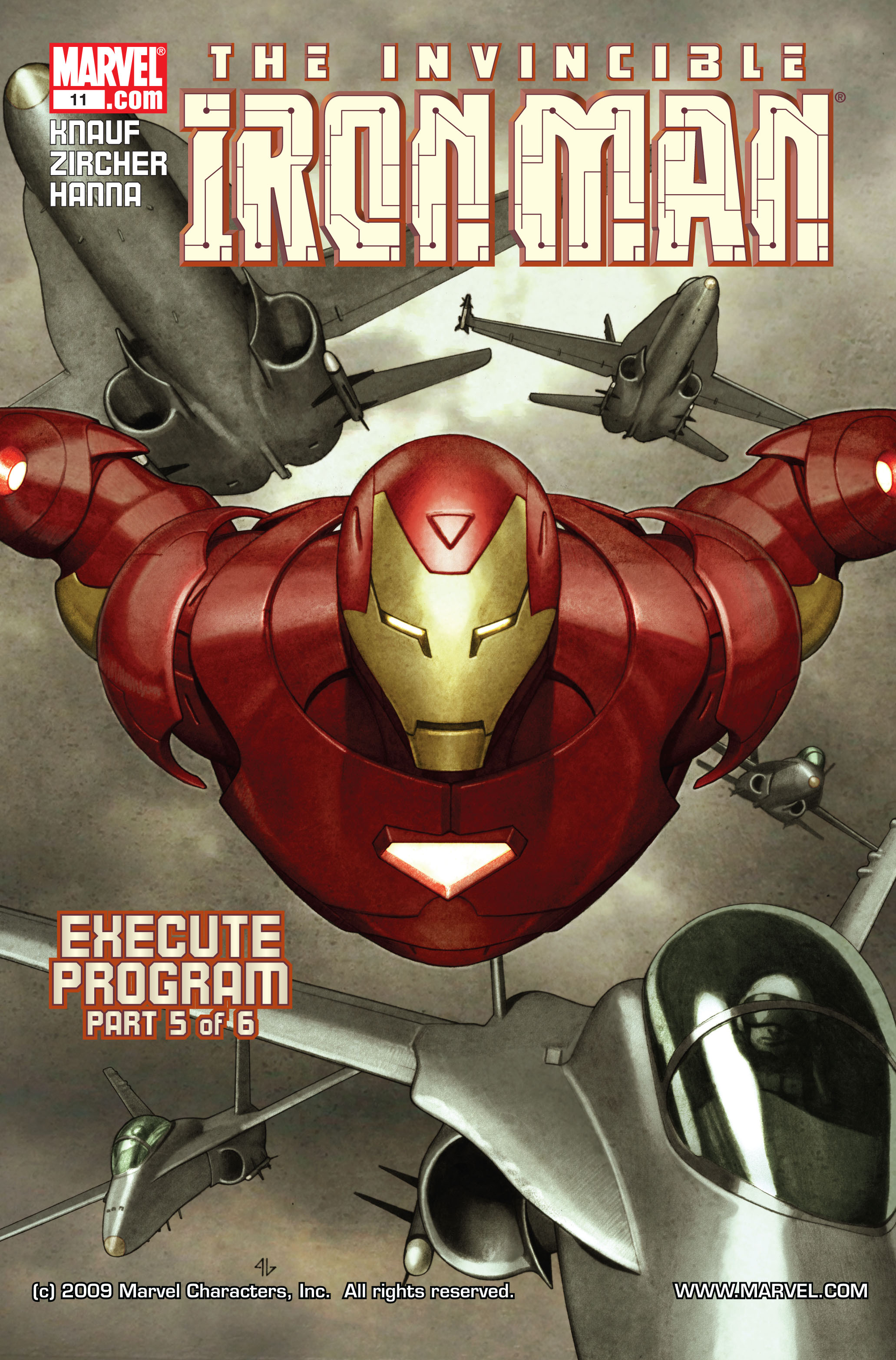 Read online Iron Man (2005) comic -  Issue #11 - 1