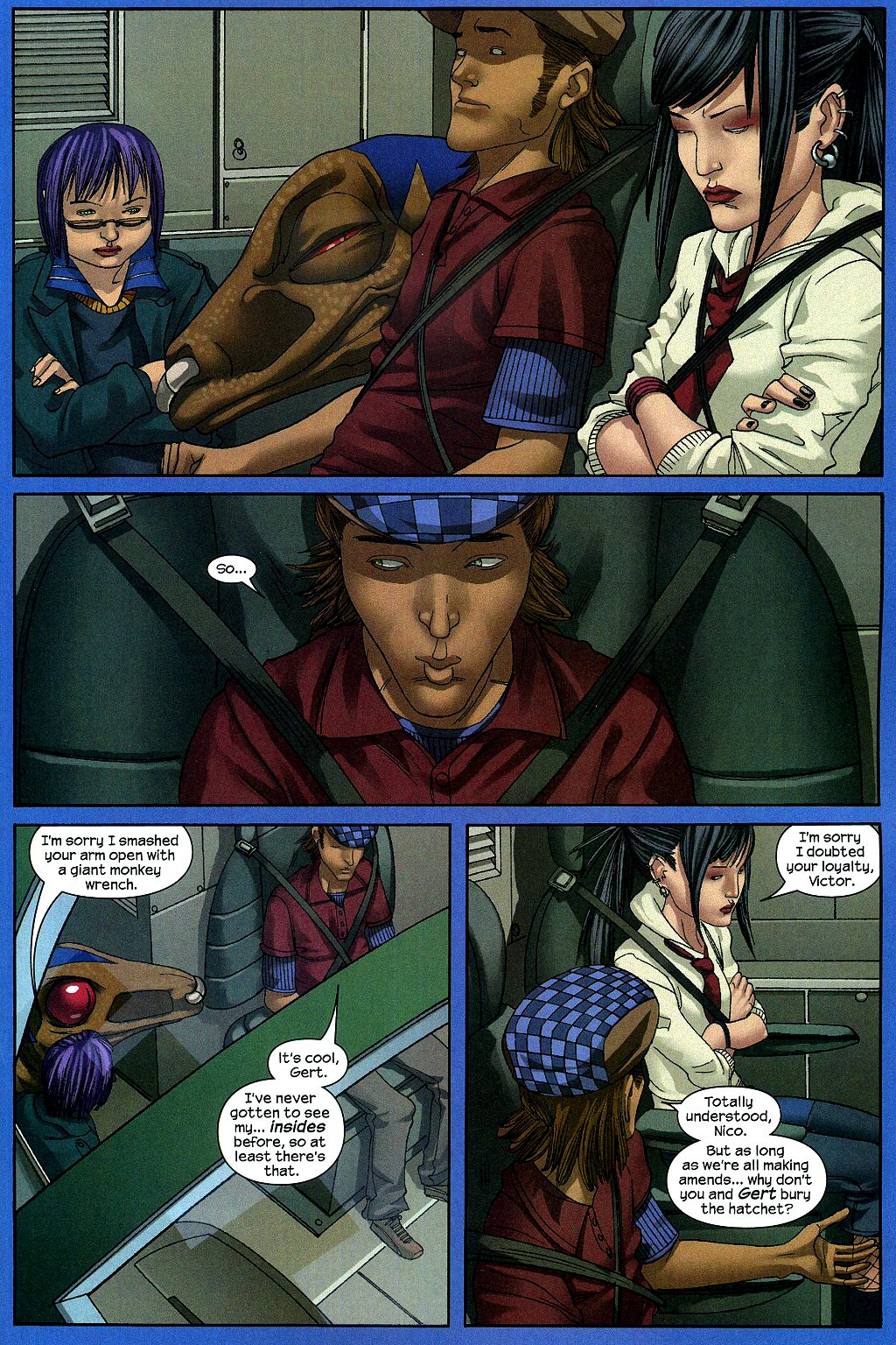 Read online Runaways (2005) comic -  Issue #17 - 11