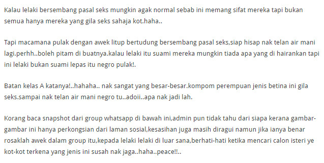 Id wechat awek sangap jb