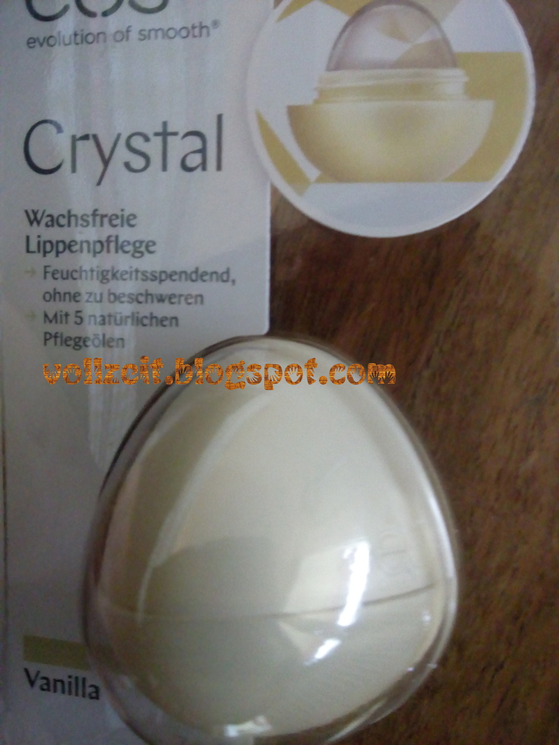Discovered. Tested. Appreciated. eos Crystal Lip Balm im Test